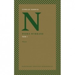 Pisma wybrane. Tom 1: Wiersze