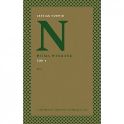 Pisma wybrane. Tom 4: Proza