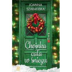 Choinka cała w śniegu