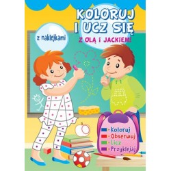 Koloruj i ucz się z Olą i...