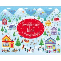 Świąteczny blok z łamigłówkami