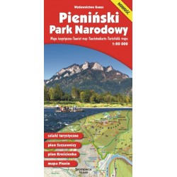 Pieniński Park Narodowy. Mapa
