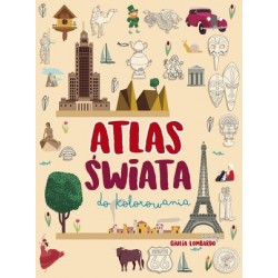 Atlas świata do kolorowania