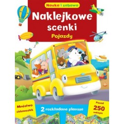 Naklejkowe scenki. Pojazdy