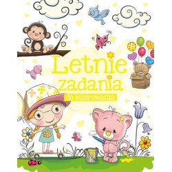 Letnie zadania do kolorowania