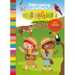 Odkrywcy. Superkolorowanka