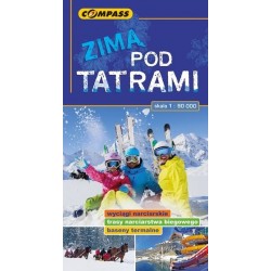 Zimą pod Tatrami. Mapa...