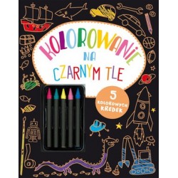 Kolorowanie na czarnym tle