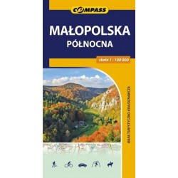 Małopolska Północna. Mapa...
