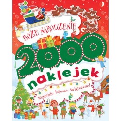 Boże Narodzenie. 2000 naklejek