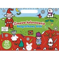 Zimowe kolorowanie....