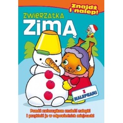 Zwierzątka zimą. Znajdź i...