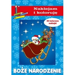 Boże Narodzenie. Naklejam i...