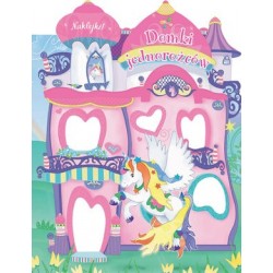Domki jednorożców. Naklejki!