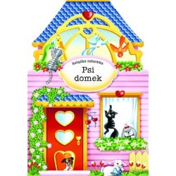 Psi domek. Książka zabawka