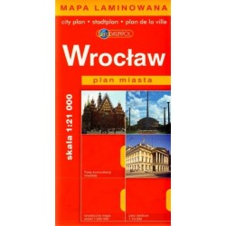 Wrocław. Plan miasta w...