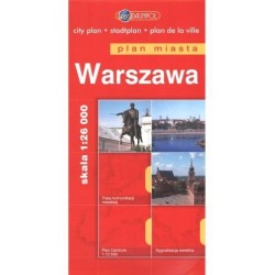 Warszawa. Plan miasta