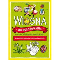 Wiosna do kolorowania. Z...