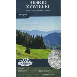 Beskid Żywiecki. Mapa...