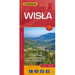 Wisła. Mapa turystyczna w...