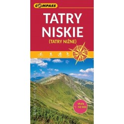 Tatry Niskie. Mapa...