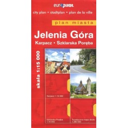 Jelenia Góra. Plan miasta w...