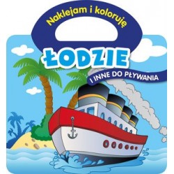 Naklejam i koloruję. Łodzie...