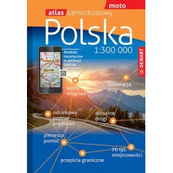 Polska. Atlas samochodowy w...