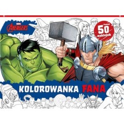 Kolorowanka fana. Marvel...