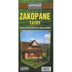 Tatry Zakopane. Mapa...