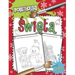 Święta. Pokoloruj