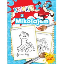 Koloruj z Mikołajem