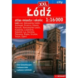 Łódź. Atlas miasta i okolic...