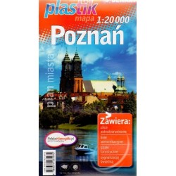 Poznań. Mapa Plastik w...