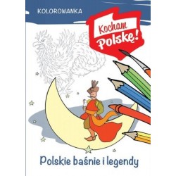Kocham Polskę! Kolorowanka....