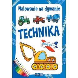 Malowanie na dywanie. Technika