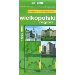Region Wielkopolski. Mapa...