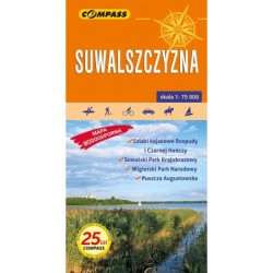 Suwalszczyzna. Mapa...