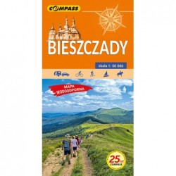 Bieszczady. Mapa...
