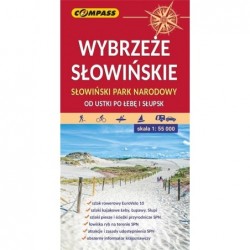 Wybrzeże Słowińskie. Mapa...