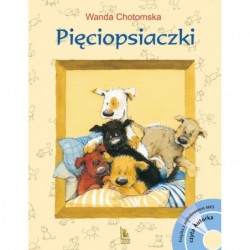 Pięciopsiaczki (książka + CD)