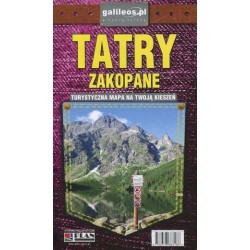 Tatry Zakopane. Mapa...