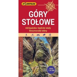 Góry Stołowe. Mapa...