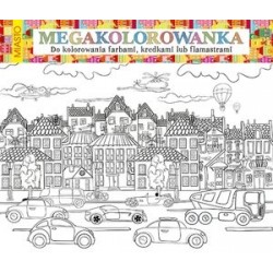 Megakolorowanka Miasto