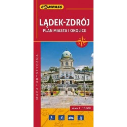 Lądek-Zdrój i okolice. Mapa...
