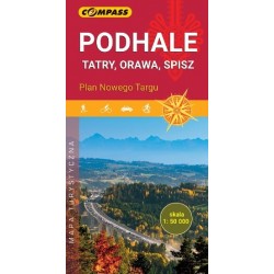 Podhale. Mapa turystyczna w...
