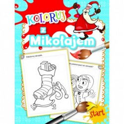 Koloruj z Mikołajem