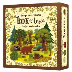 Rok w lesie. Znajdź zwierzaka