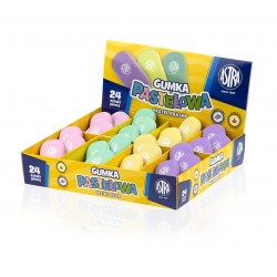 Gumka Astra pastelowa -...