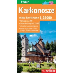 Karkonosze. Mapa...
